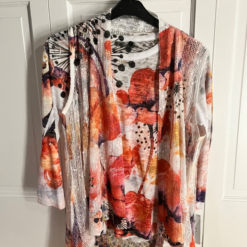 Darling Jacket And Matching Mesh Top - image 2